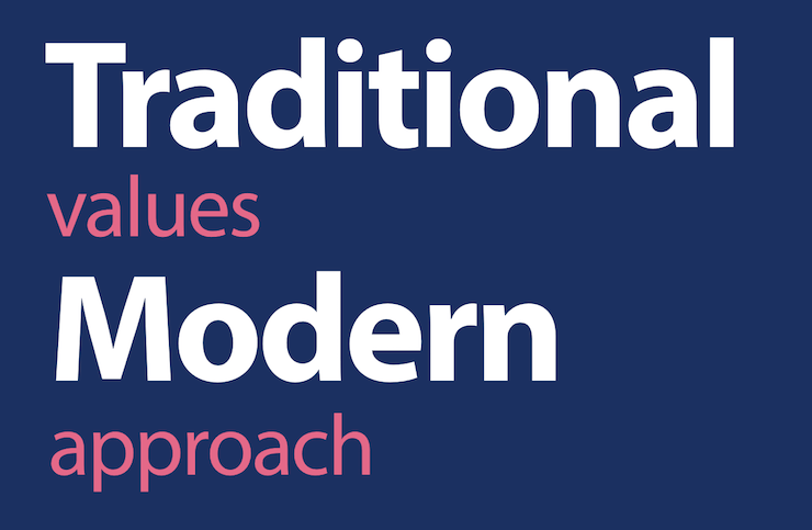Traditional and Moderns